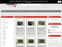 Tablet Screenshot of printingmachineparts.com